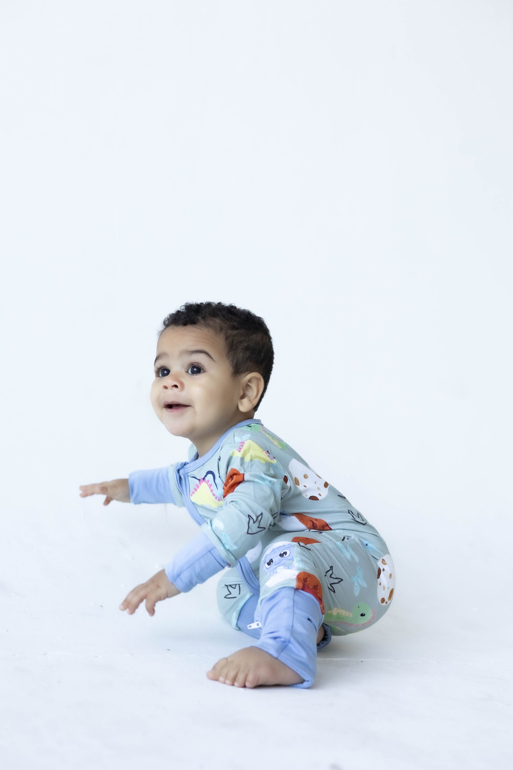 Baby Dino Hatch Bamboo Sleeper PREORDER - Bamboo My Baby