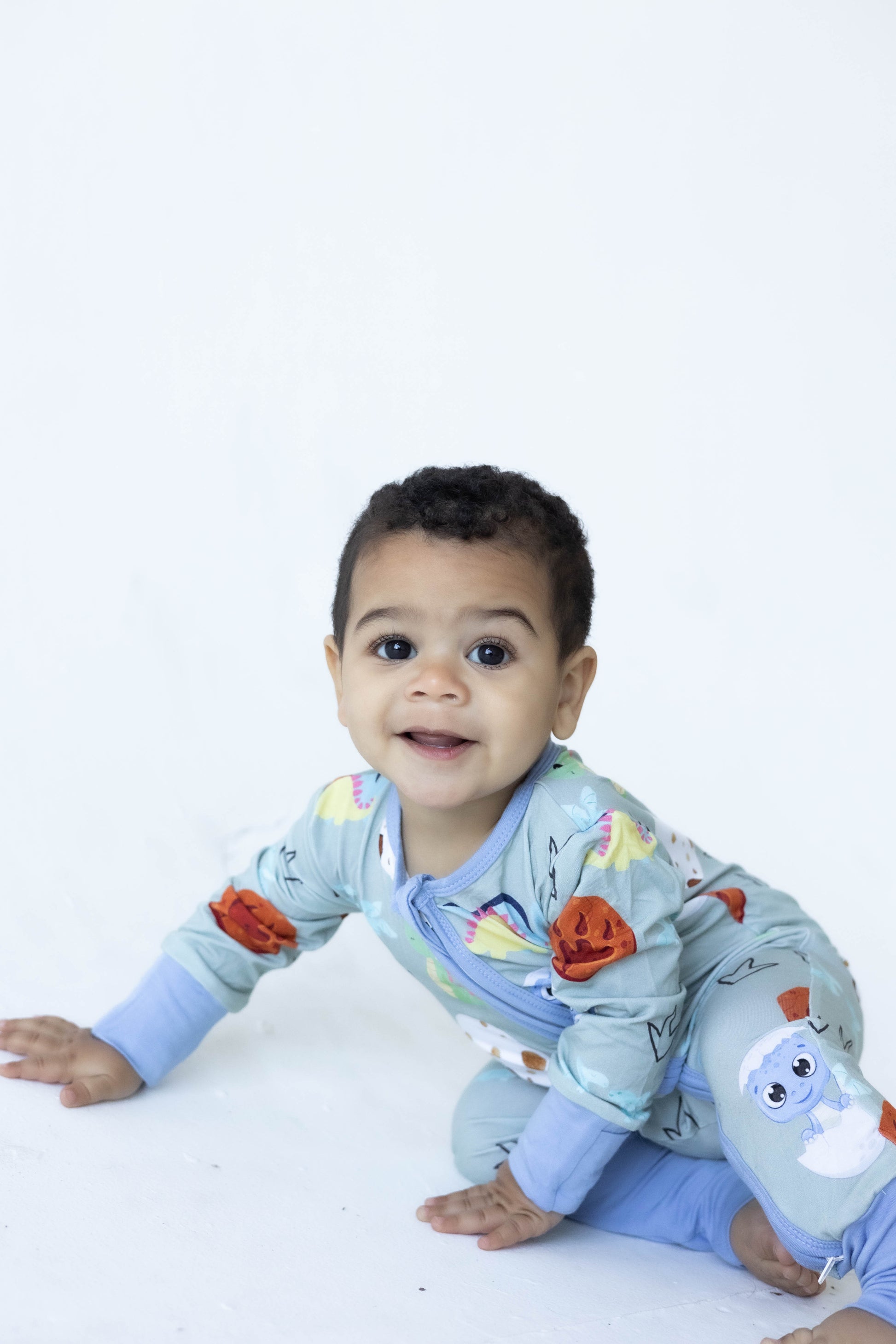 Baby Dino Hatch Bamboo Sleeper PREORDER - Bamboo My Baby