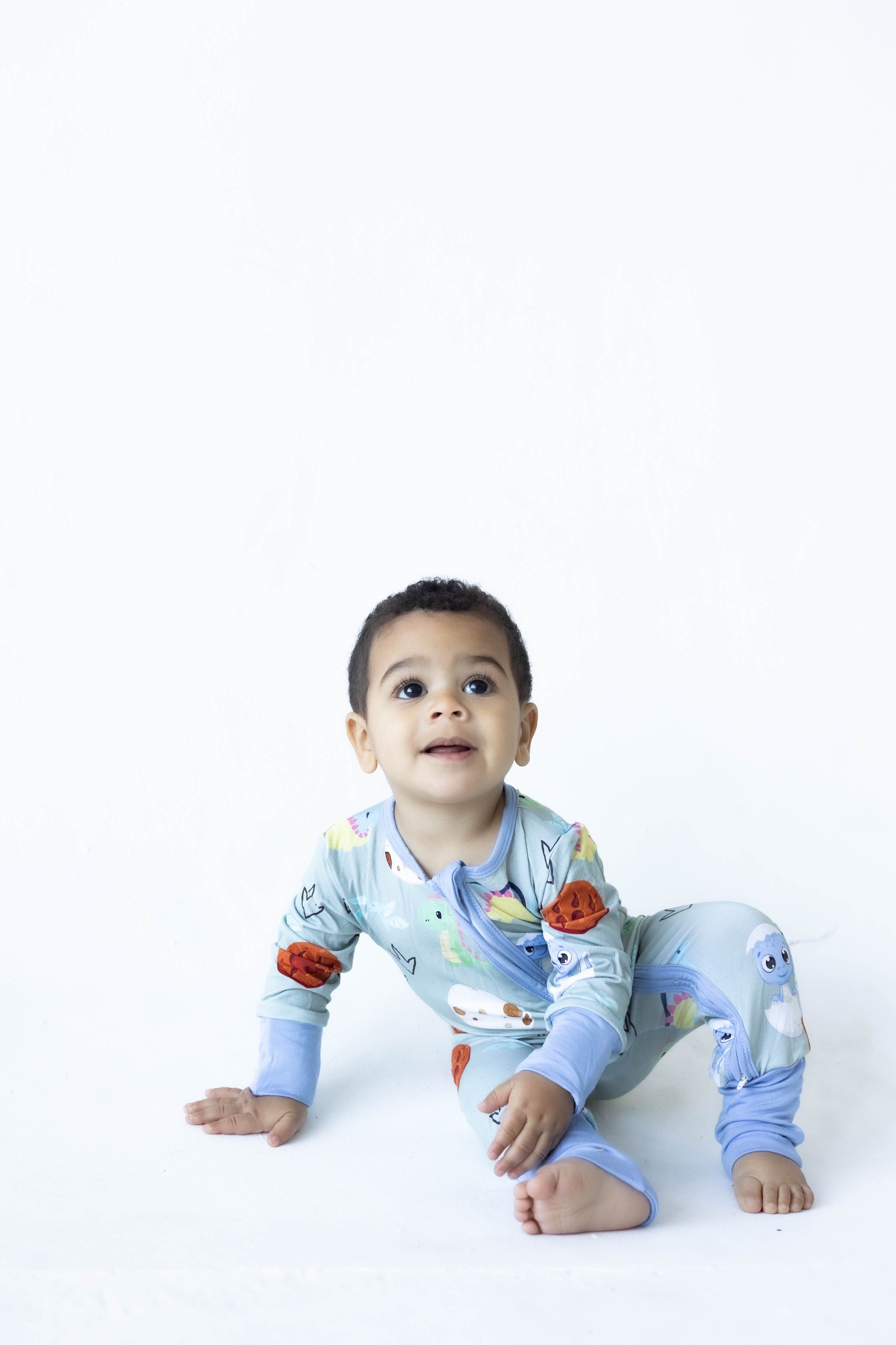 Baby Dino Hatch Bamboo Sleeper PREORDER - Bamboo My Baby