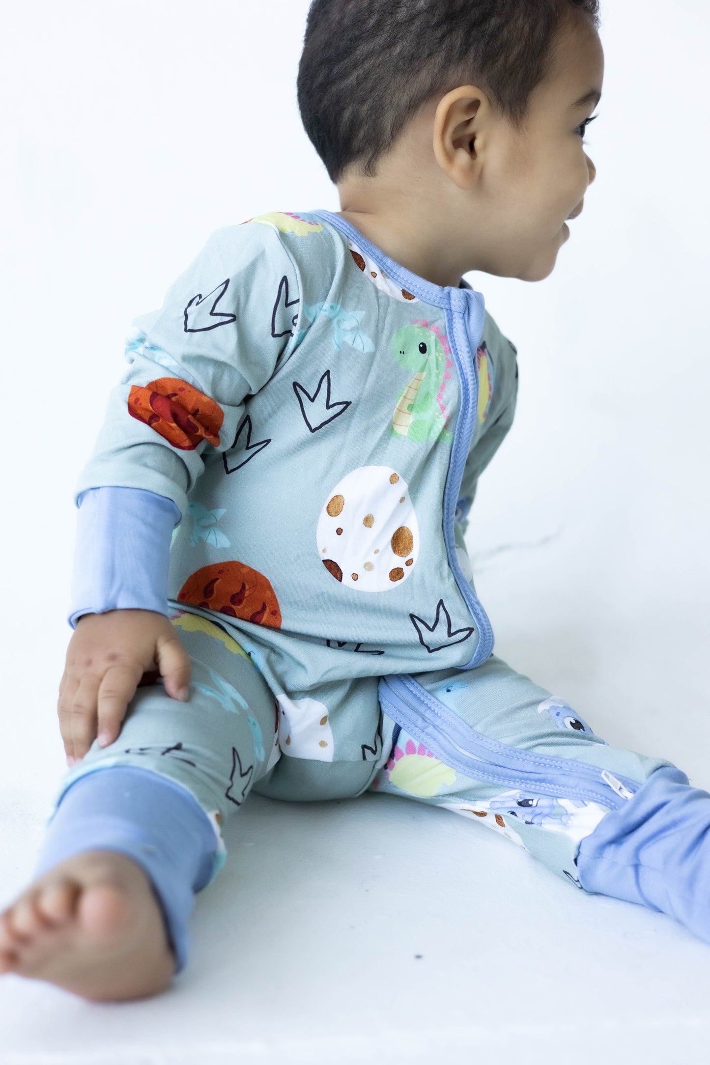 Baby Dino Hatch Bamboo Sleeper PREORDER - Bamboo My Baby