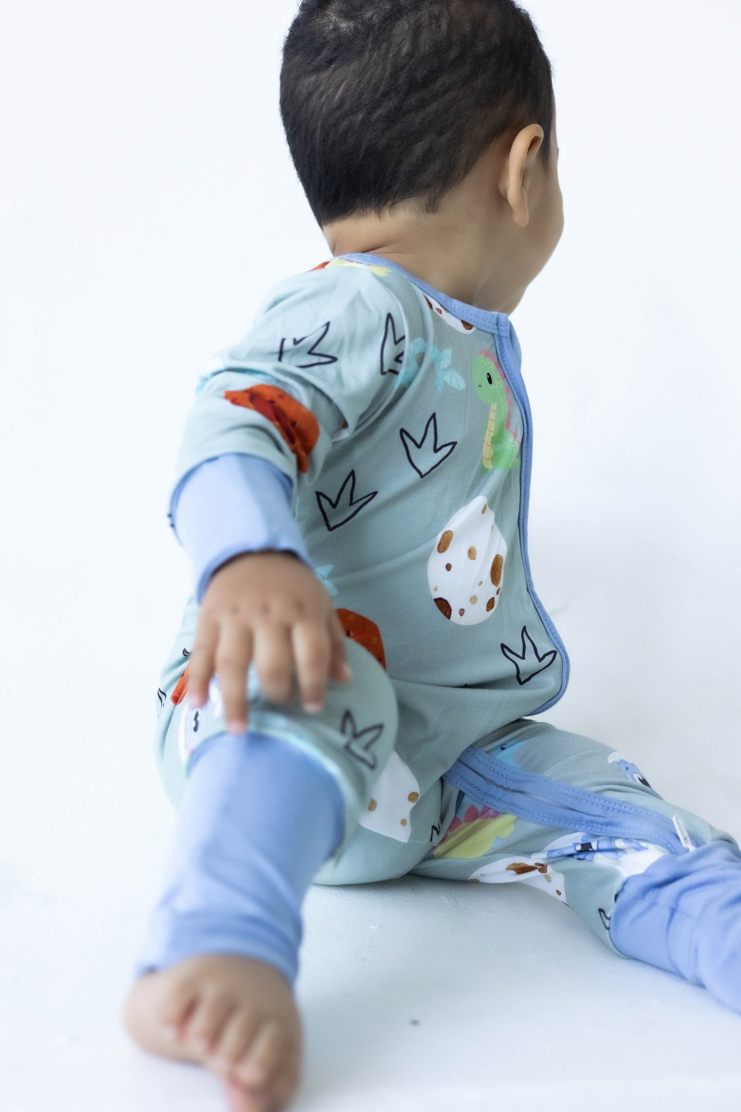 Baby Dino Hatch Bamboo Sleeper PREORDER - Bamboo My Baby