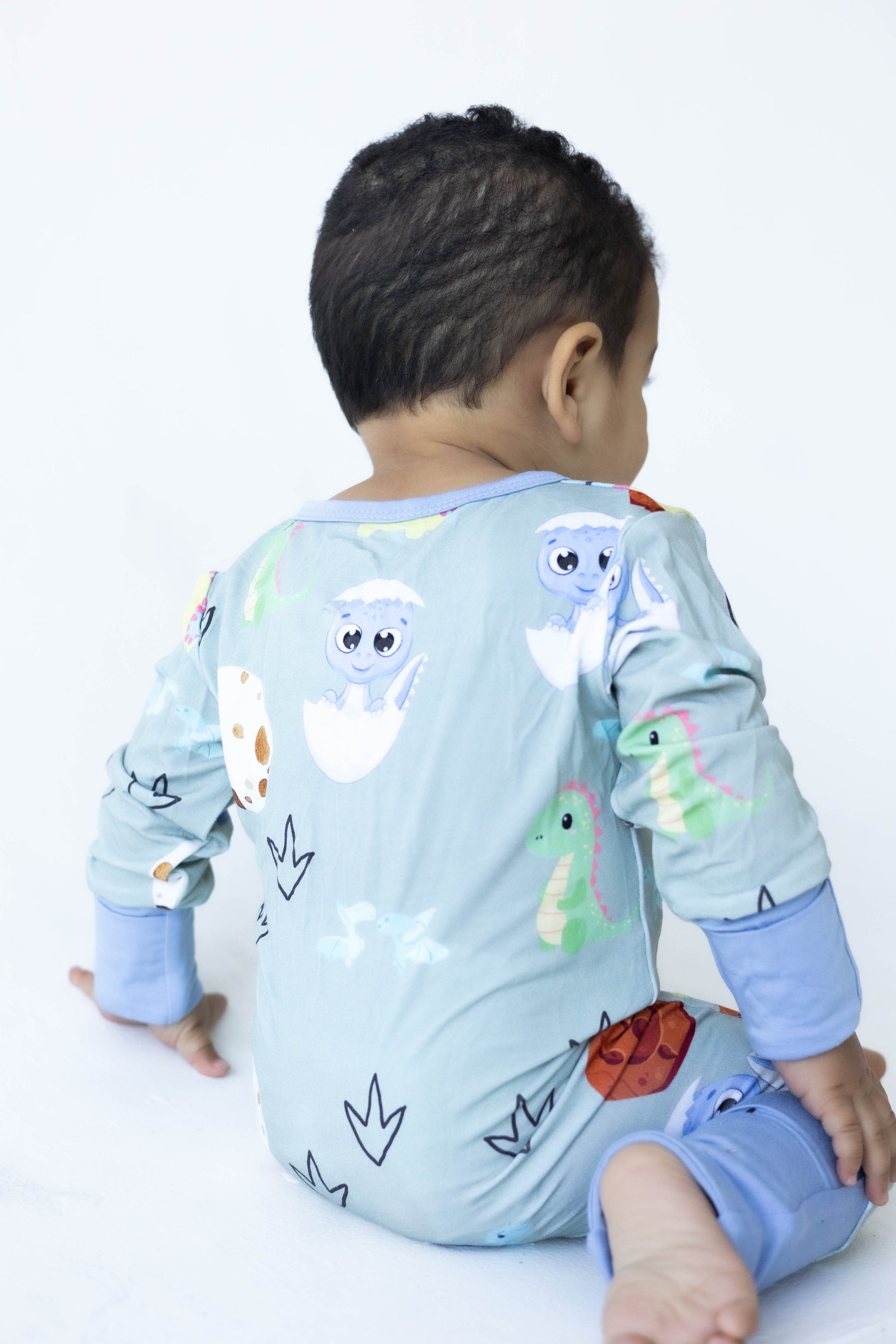 Baby Dino Hatch Bamboo Sleeper PREORDER - Bamboo My Baby