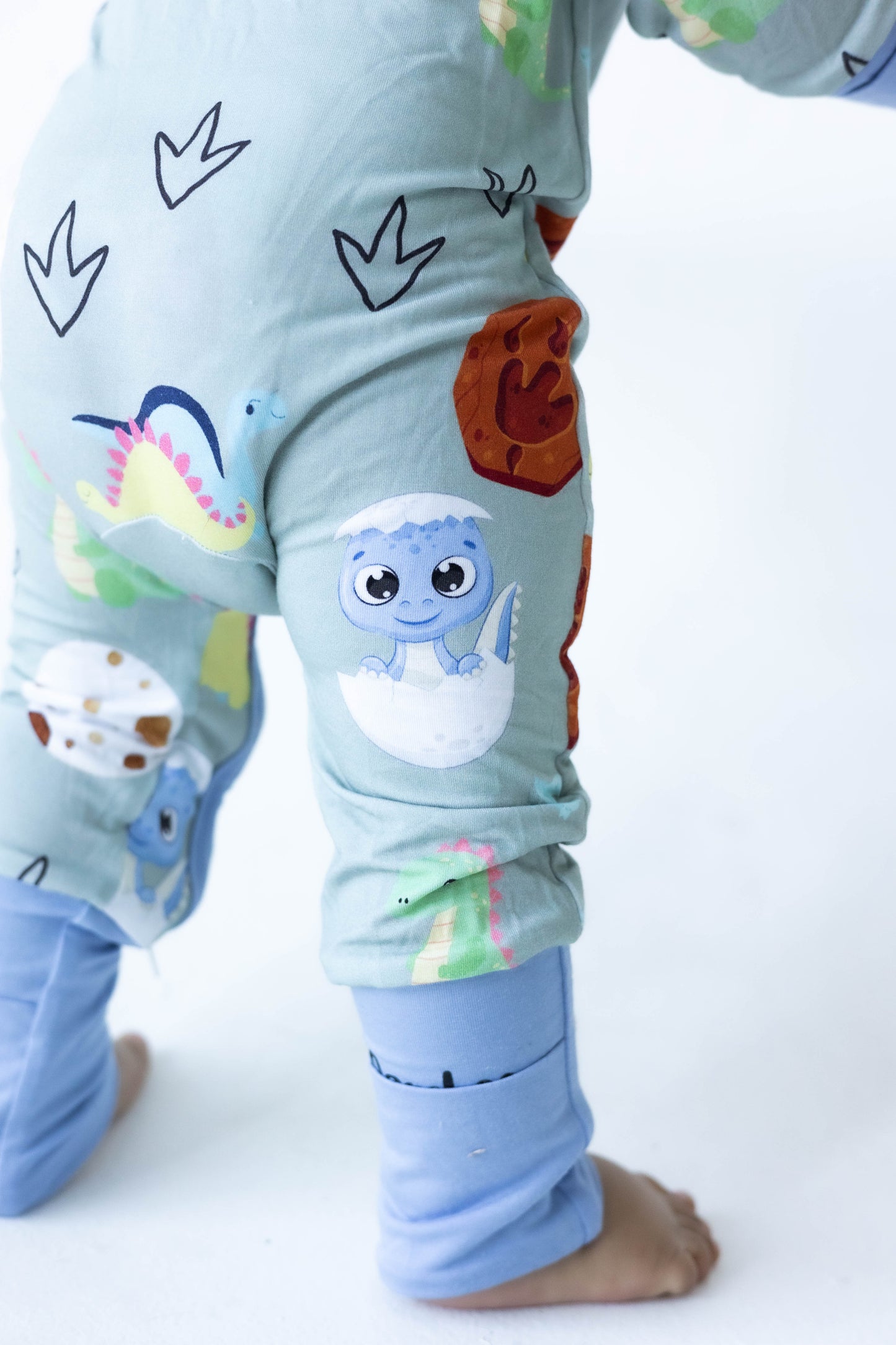 Baby Dino Hatch Bamboo Sleeper PREORDER - Bamboo My Baby