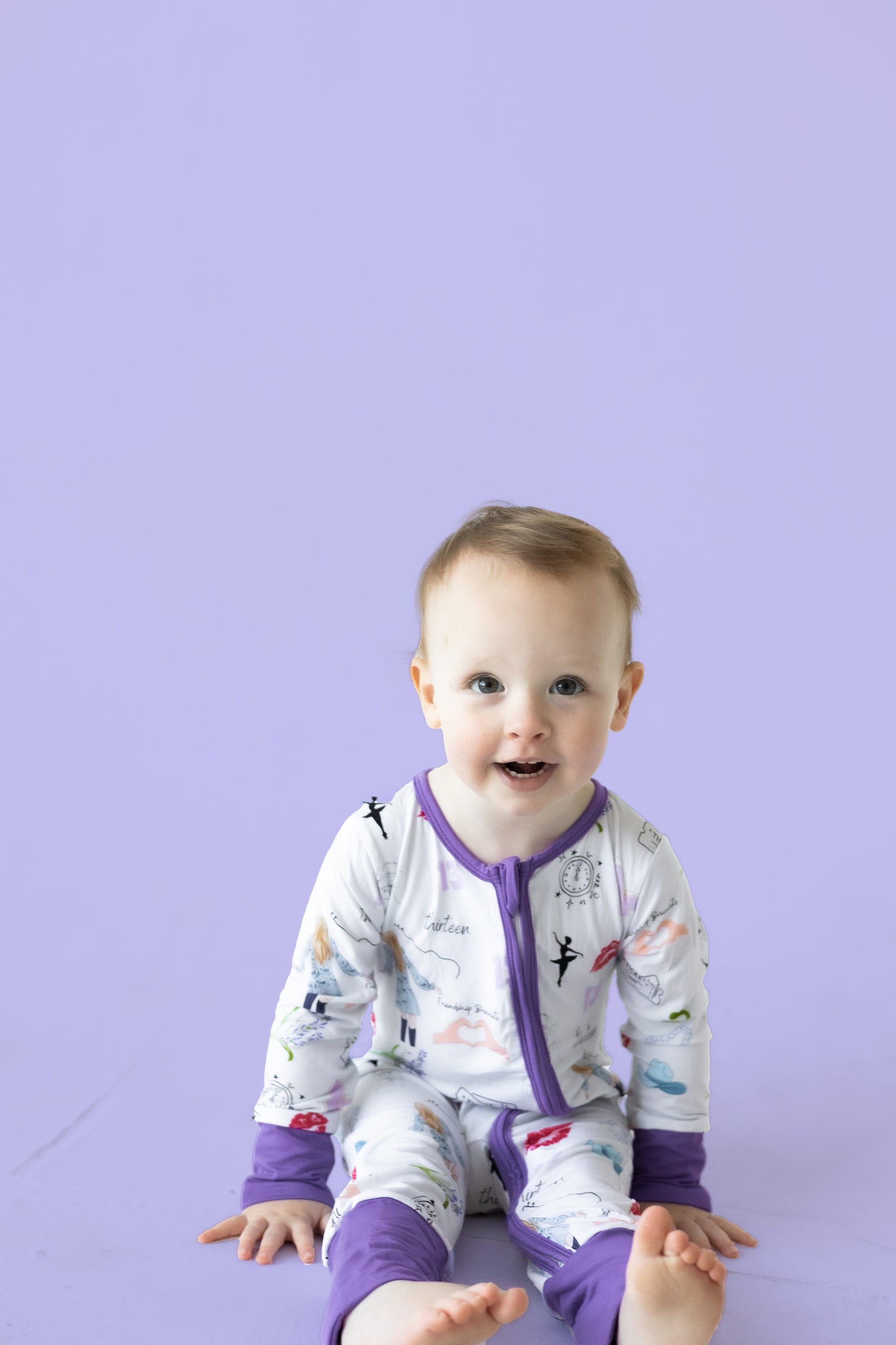 Purple Concert Bamboo Sleeper PREORDER - Bamboo My Baby