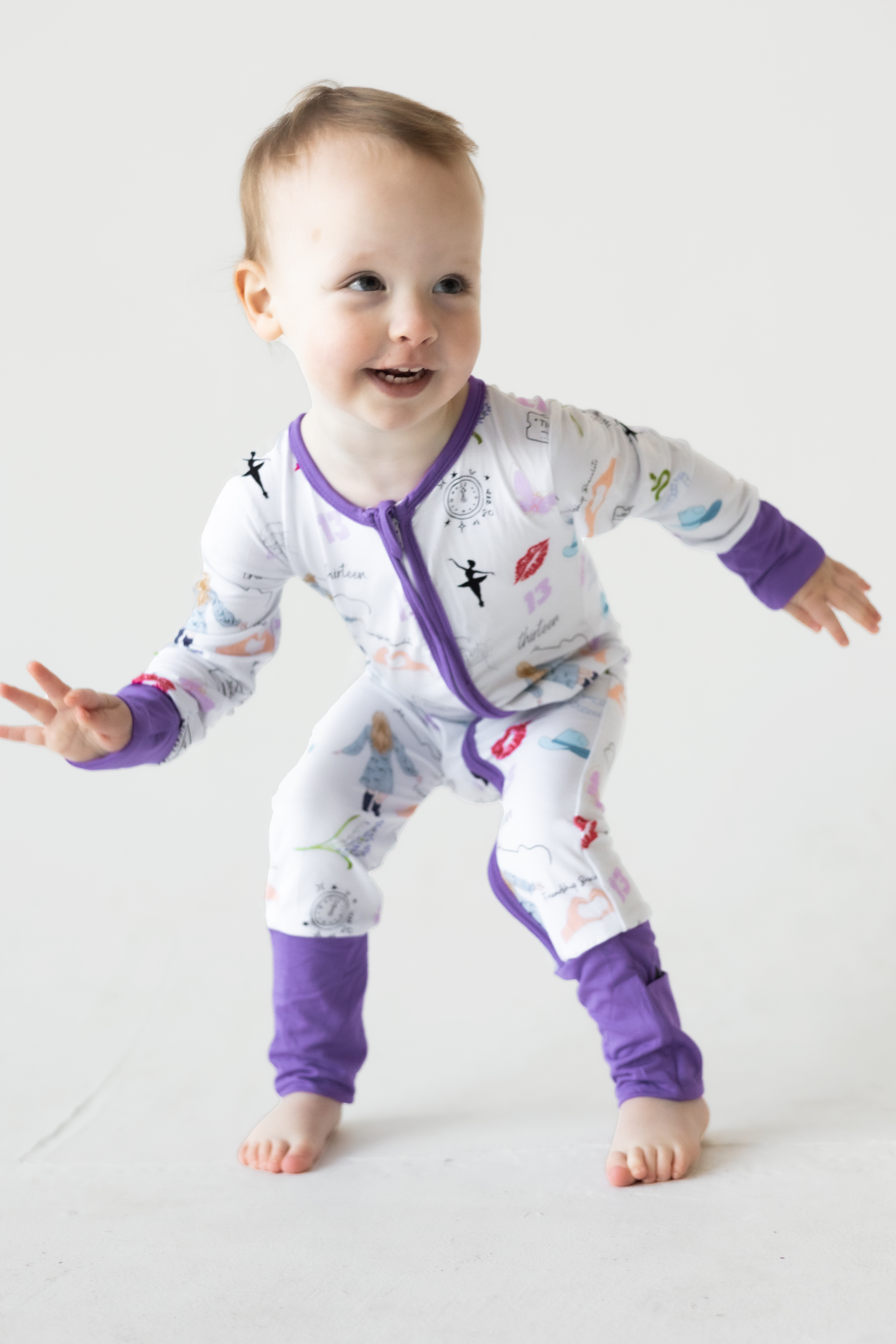 Purple Concert Bamboo Sleeper PREORDER - Bamboo My Baby