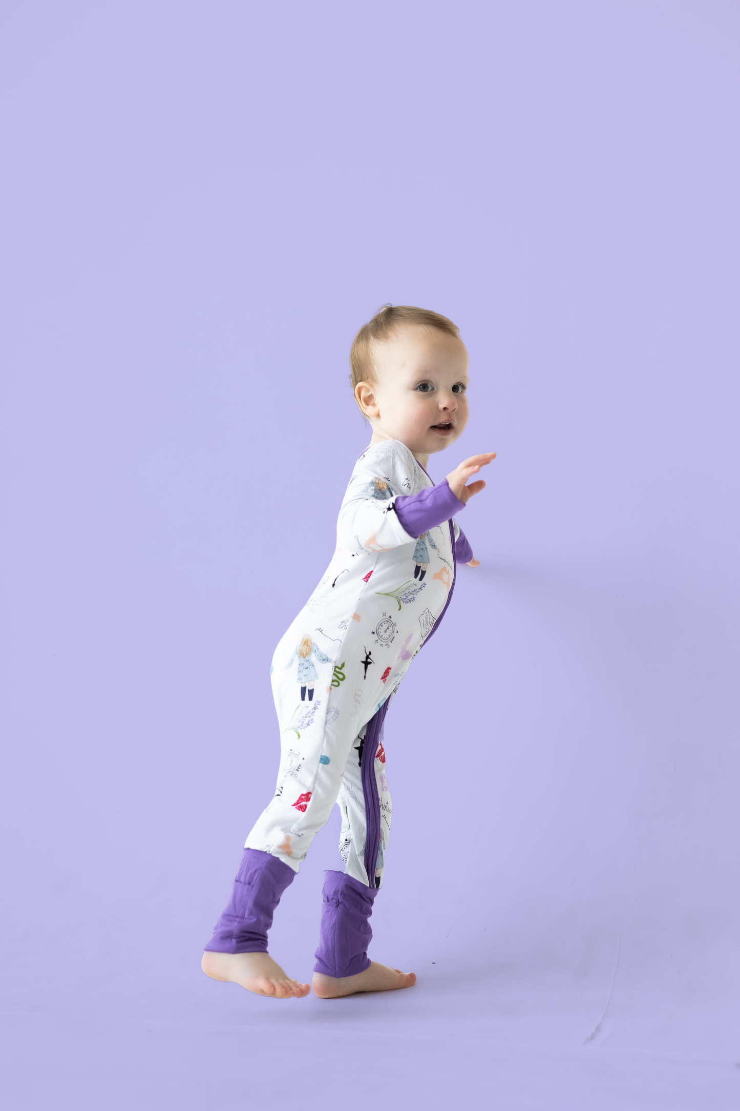 Purple Concert Bamboo Sleeper PREORDER - Bamboo My Baby