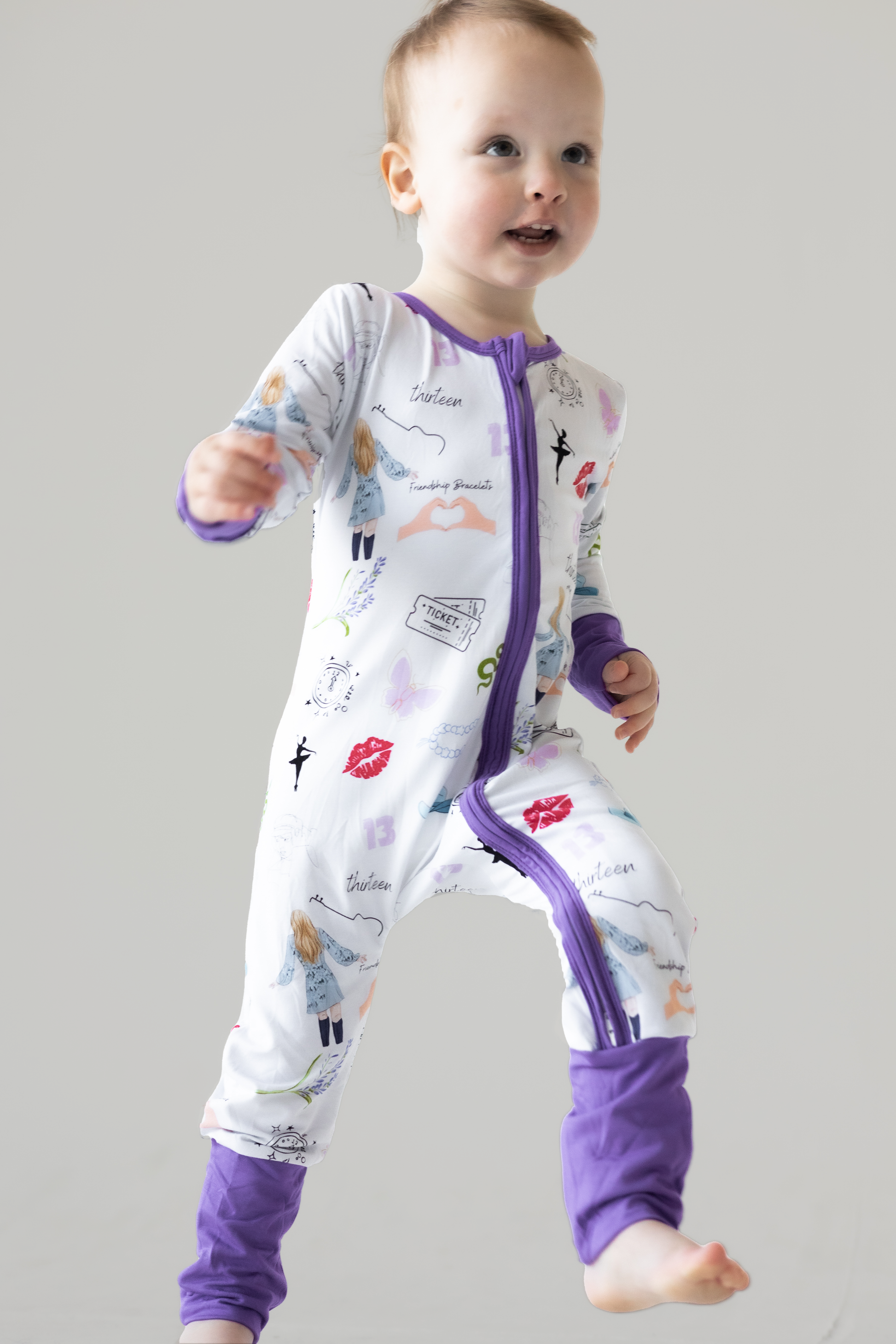 Purple Concert Bamboo Sleeper PREORDER - Bamboo My Baby