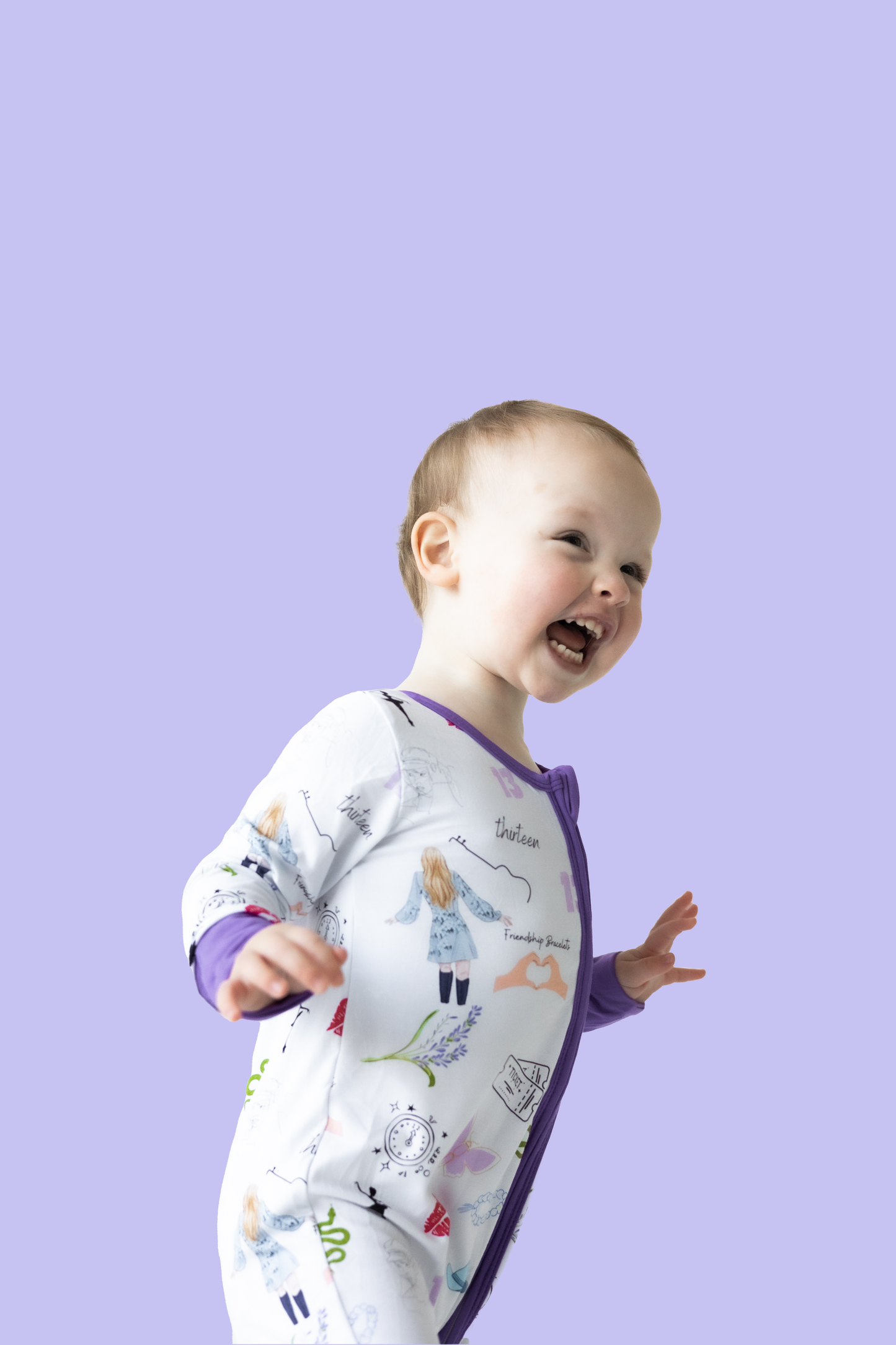 Purple Concert Bamboo Sleeper PREORDER - Bamboo My Baby