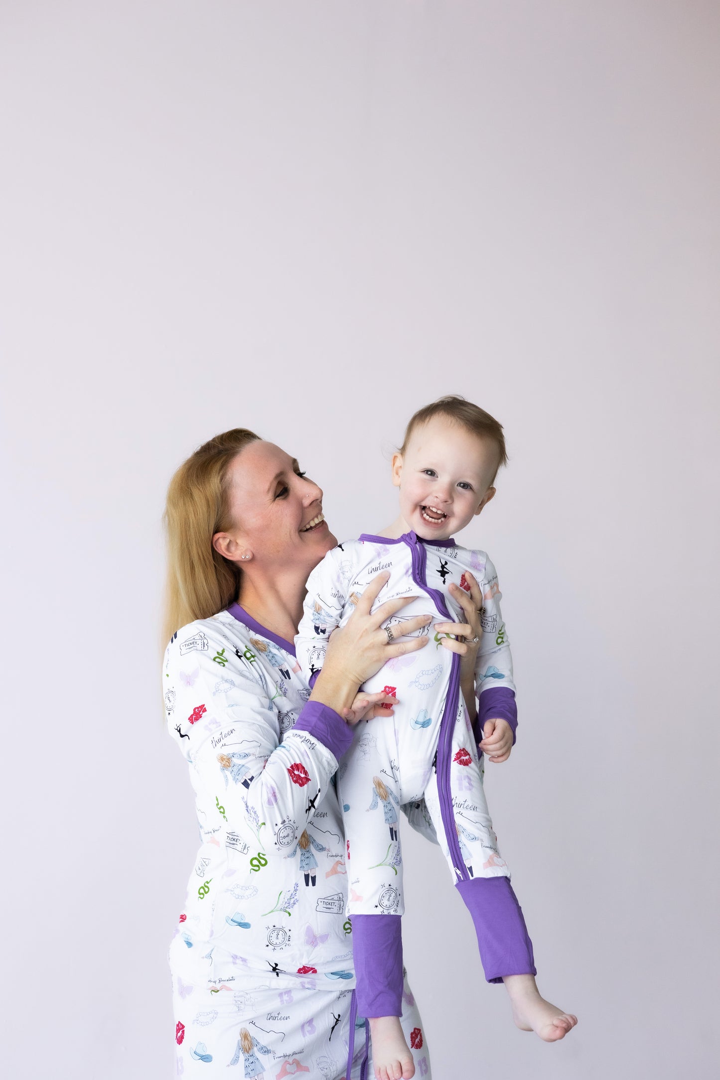 ADULT Women’s Purple Concert Bamboo Pajama Set PREORDER - Bamboo My Baby