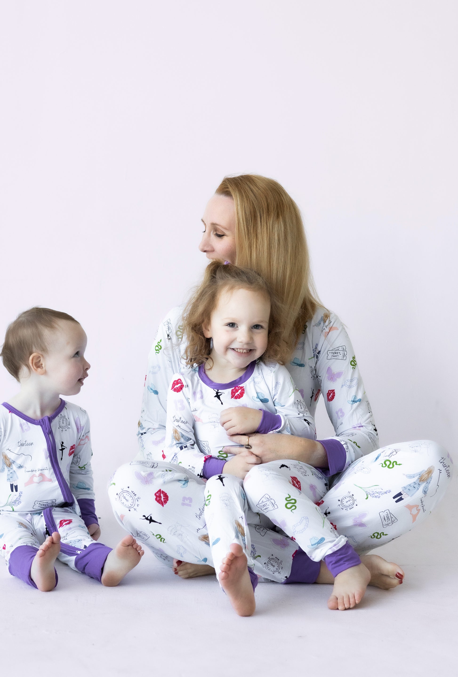 ADULT Women’s Purple Concert Bamboo Pajama Set PREORDER - Bamboo My Baby