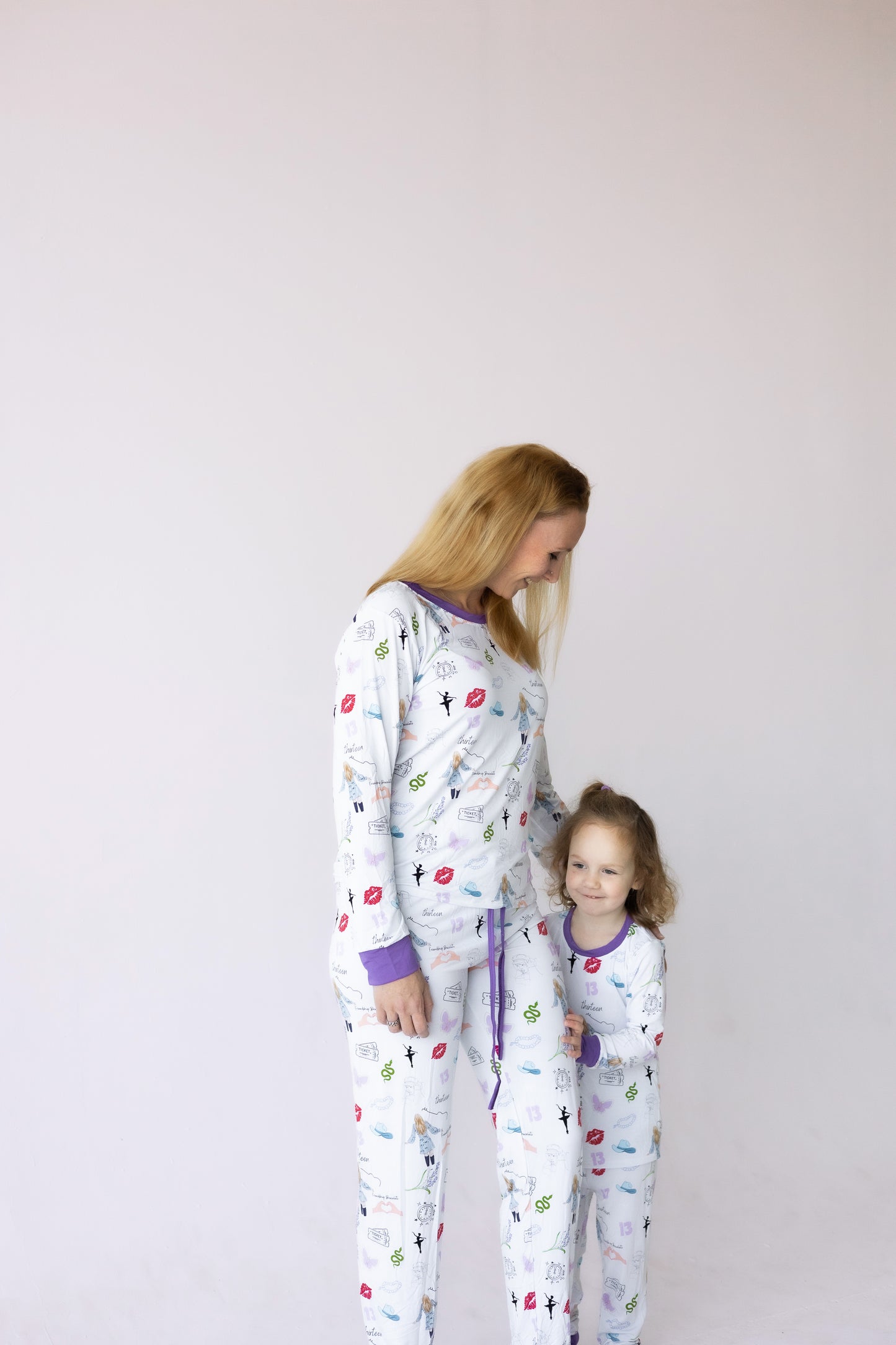 Purple Concert Bamboo Pajama Set PREORDER - Bamboo My Baby