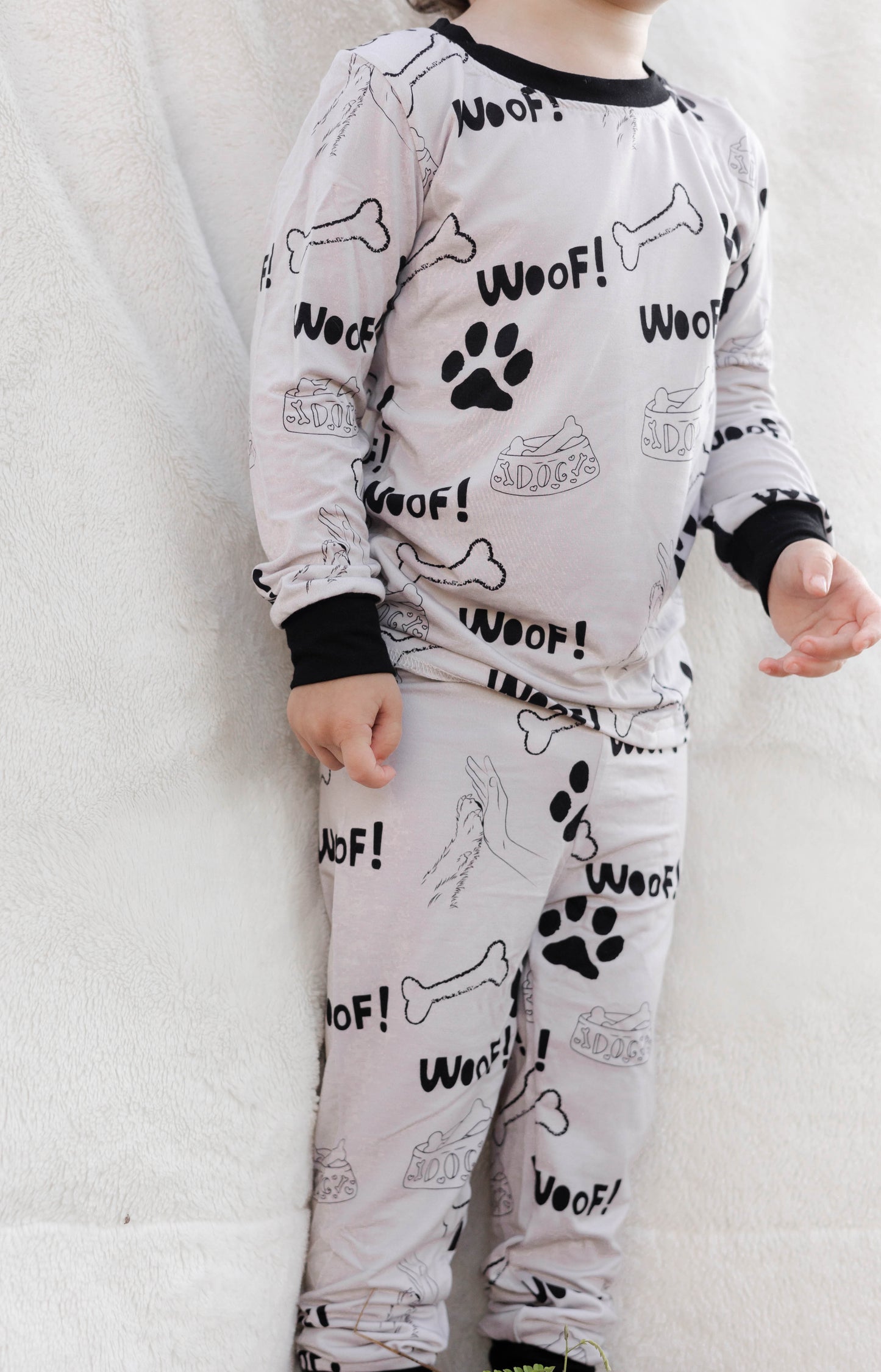 Woof! Dog Bamboo Pajama Set