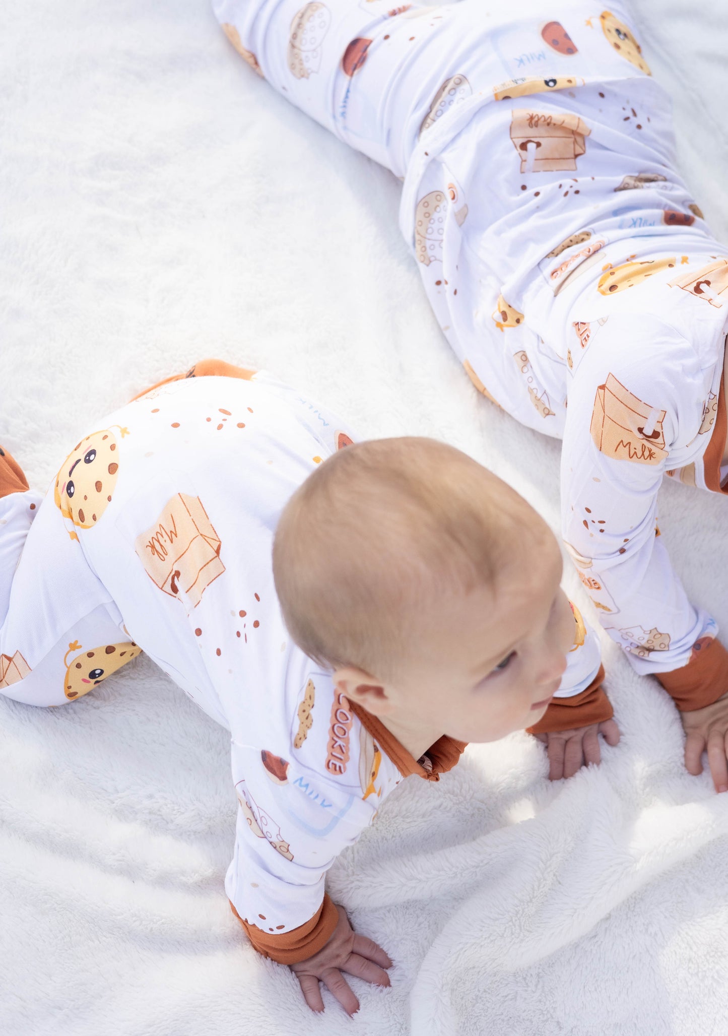 Cookie Crumbles & Milk Bamboo Pajama Set