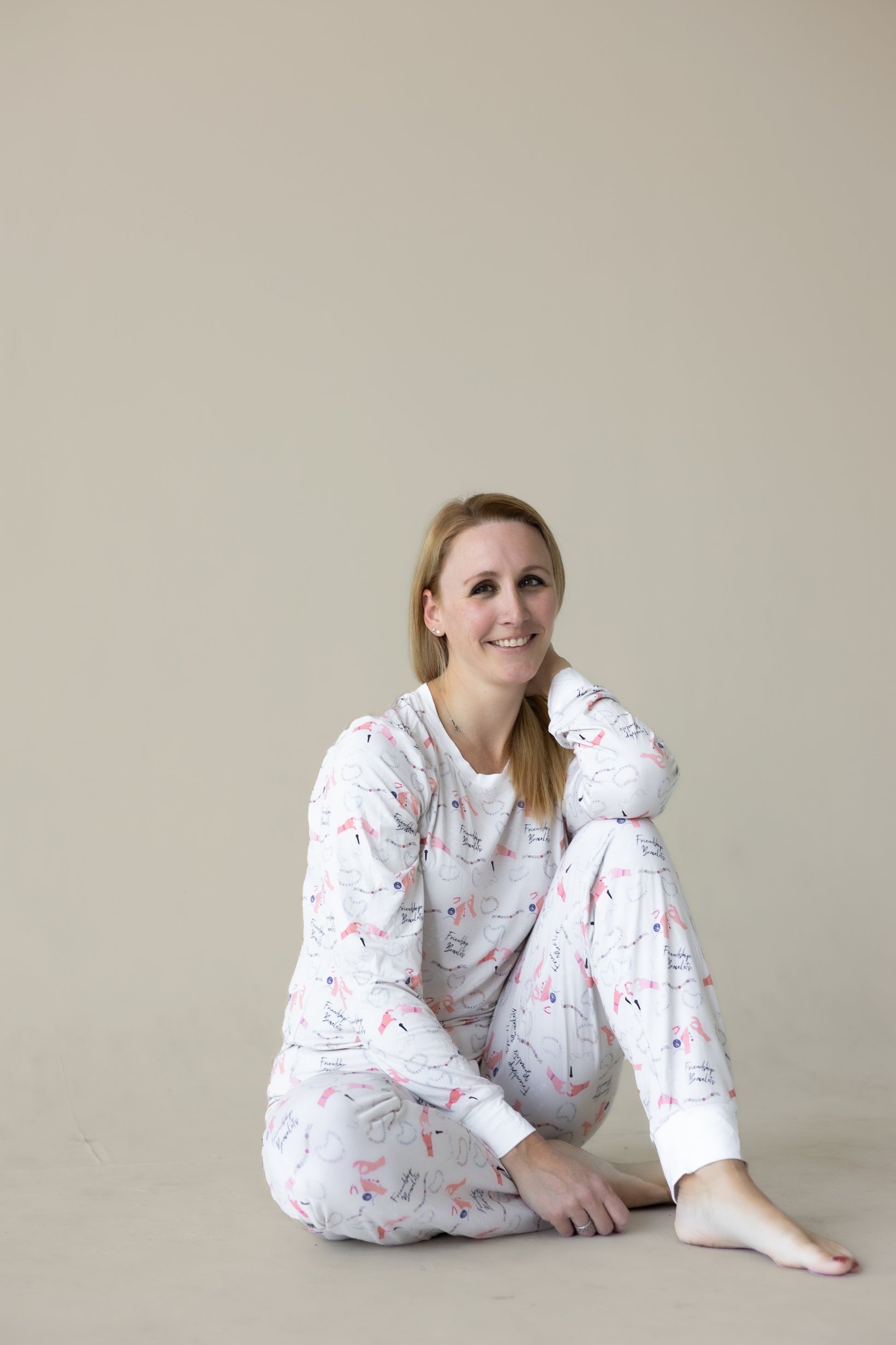 ADULT Women's Friendship Bracelets Bamboo Pajama Set PREORDER - Bamboo My Baby