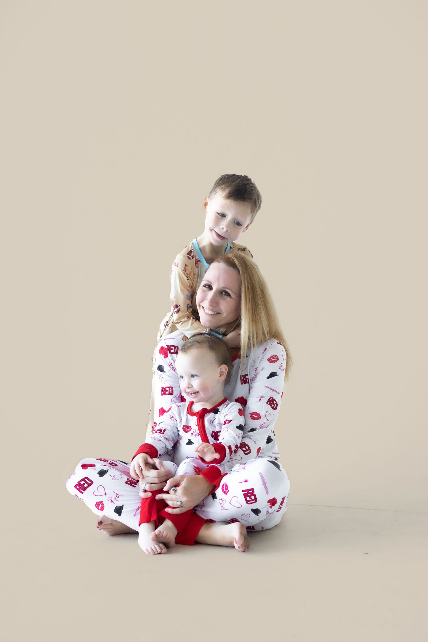 ADULT Women's Red Lipstick Bamboo Pajama Set PREORDER - Bamboo My Baby