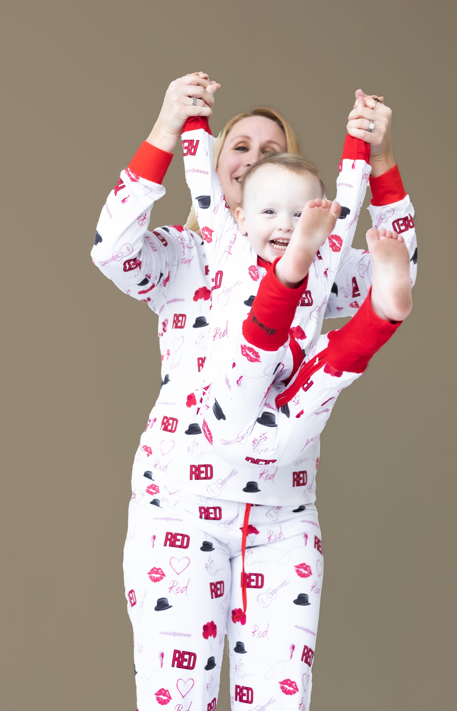 Red Lipstick Bamboo Sleeper PREORDER - Bamboo My Baby