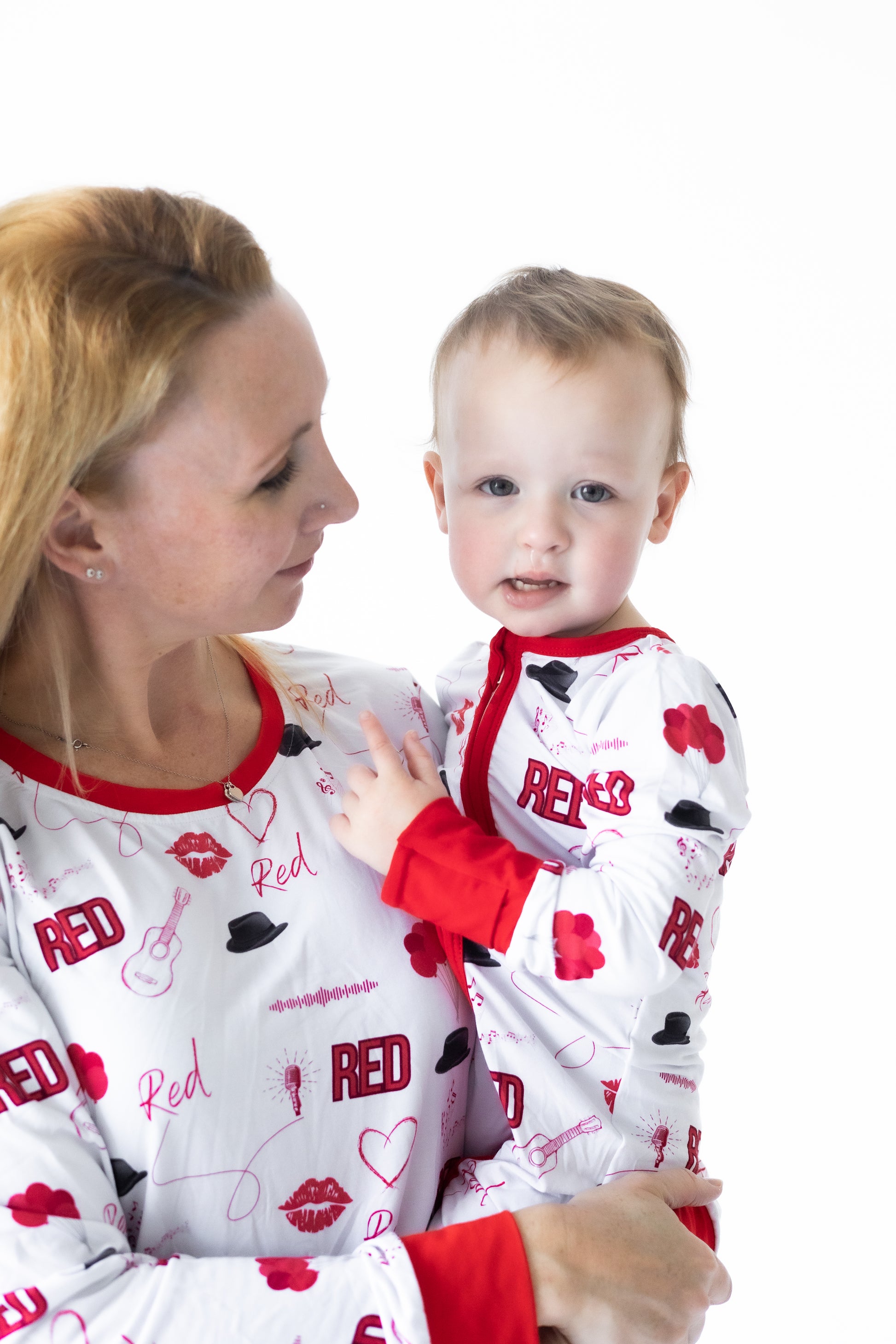 Red Lipstick Bamboo Sleeper PREORDER - Bamboo My Baby