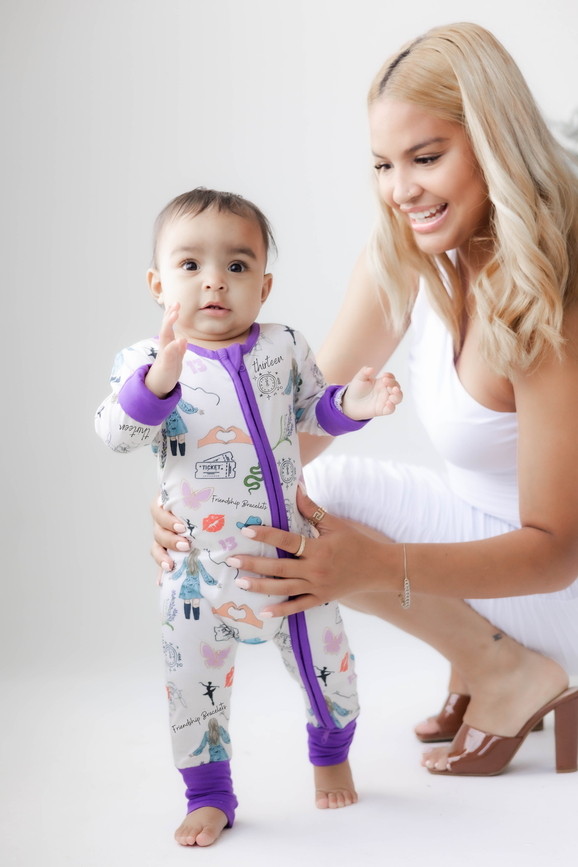 Purple Concert Bamboo Sleeper PREORDER - Bamboo My Baby