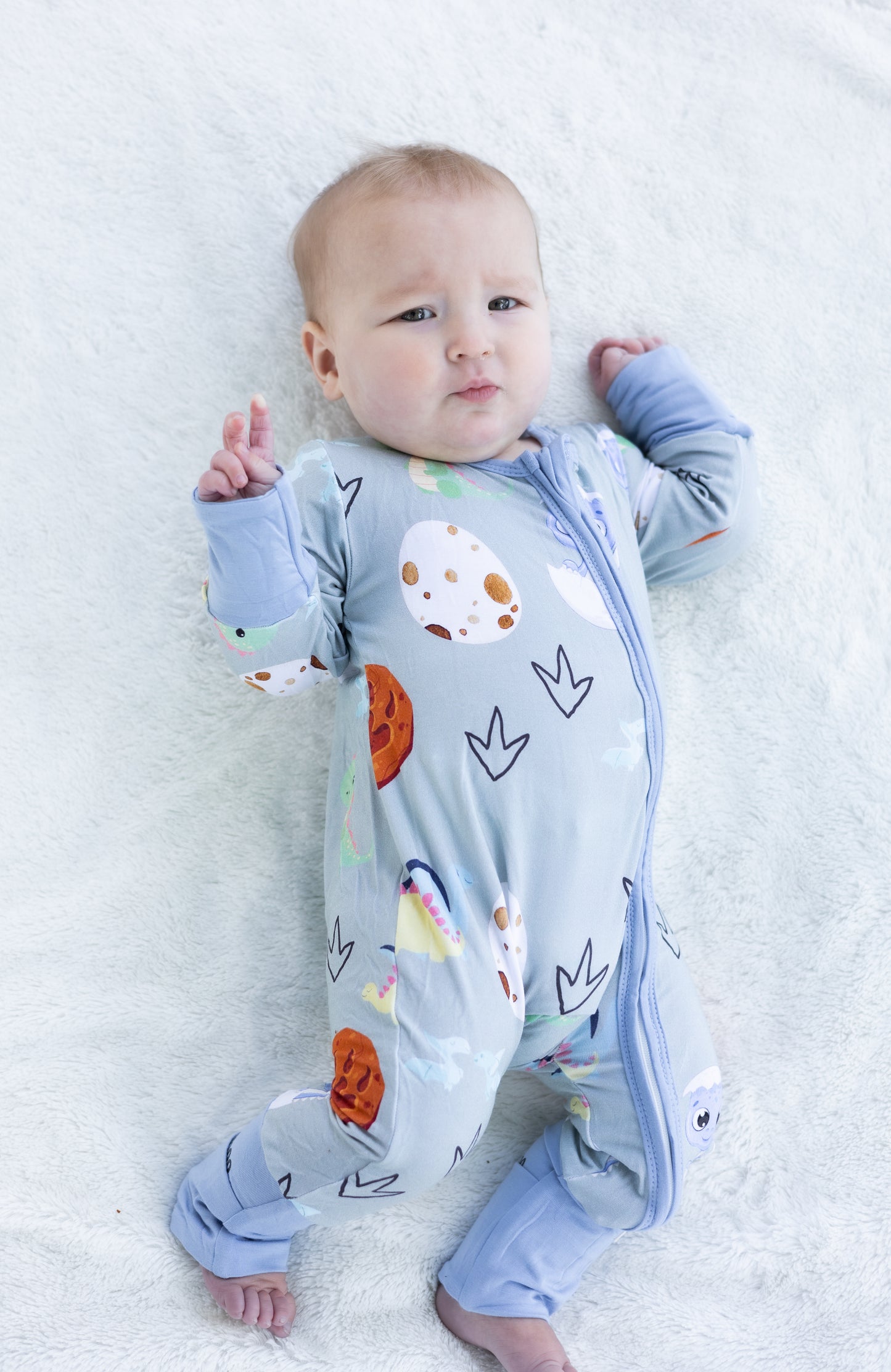 Baby Dino Hatch Bamboo Sleeper