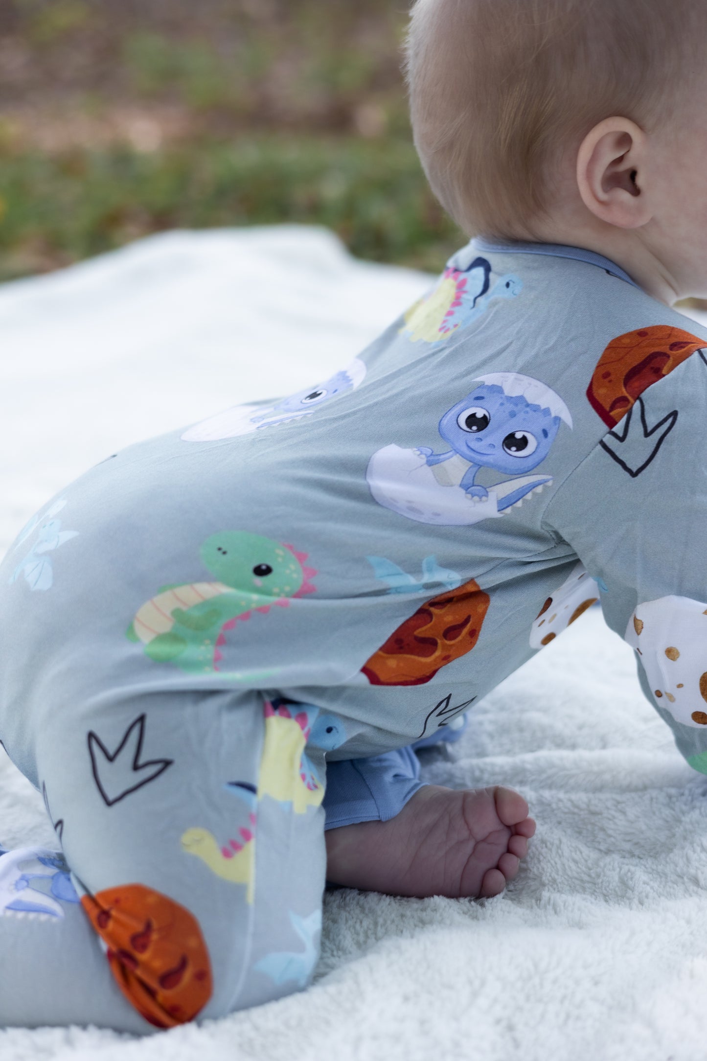 Baby Dino Hatch Bamboo Sleeper