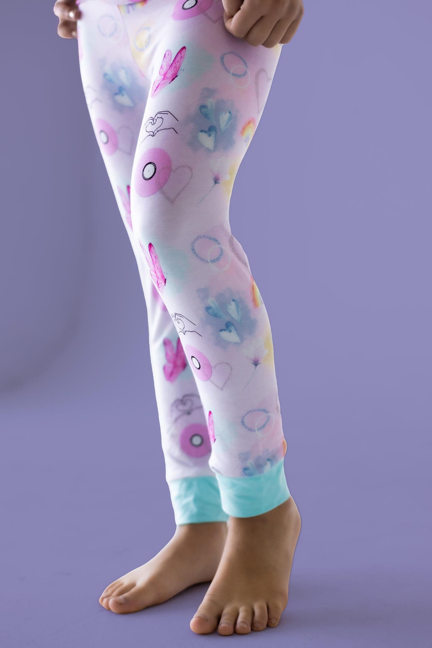 Vinyls & Butterflies Bamboo Pajama Set PREORDER - Bamboo My Baby