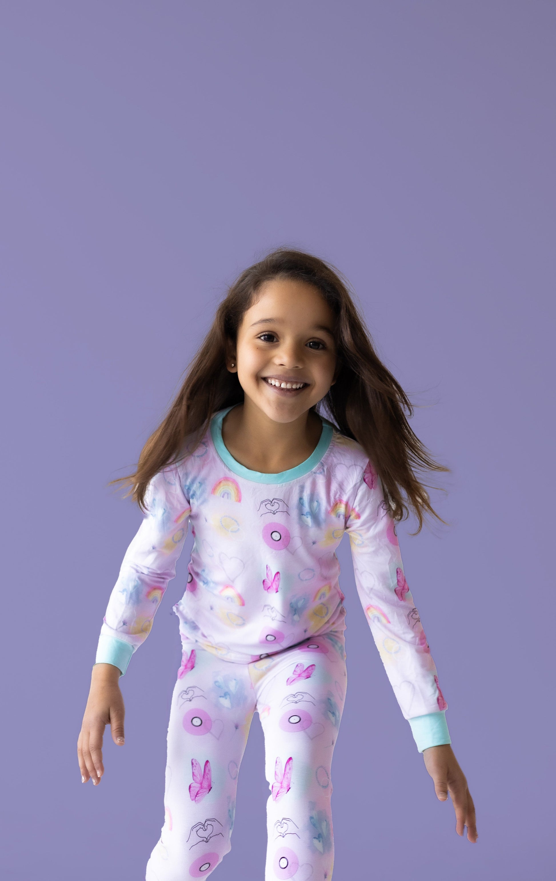 Vinyls & Butterflies Bamboo Pajama Set PREORDER - Bamboo My Baby