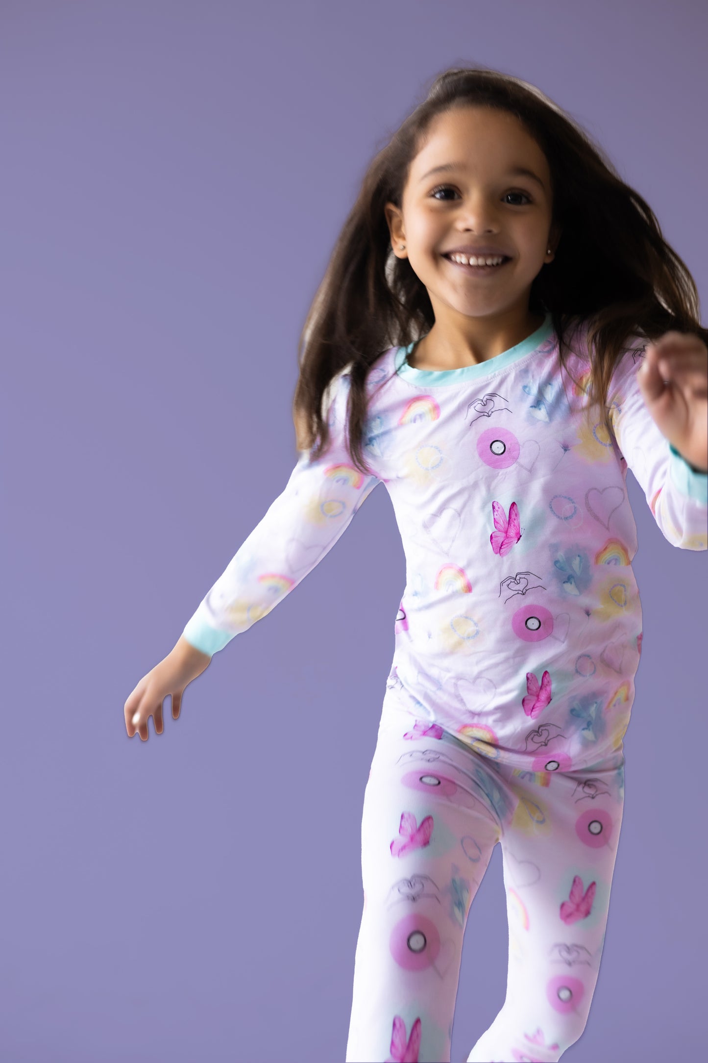 Vinyls & Butterflies Bamboo Pajama Set PREORDER - Bamboo My Baby