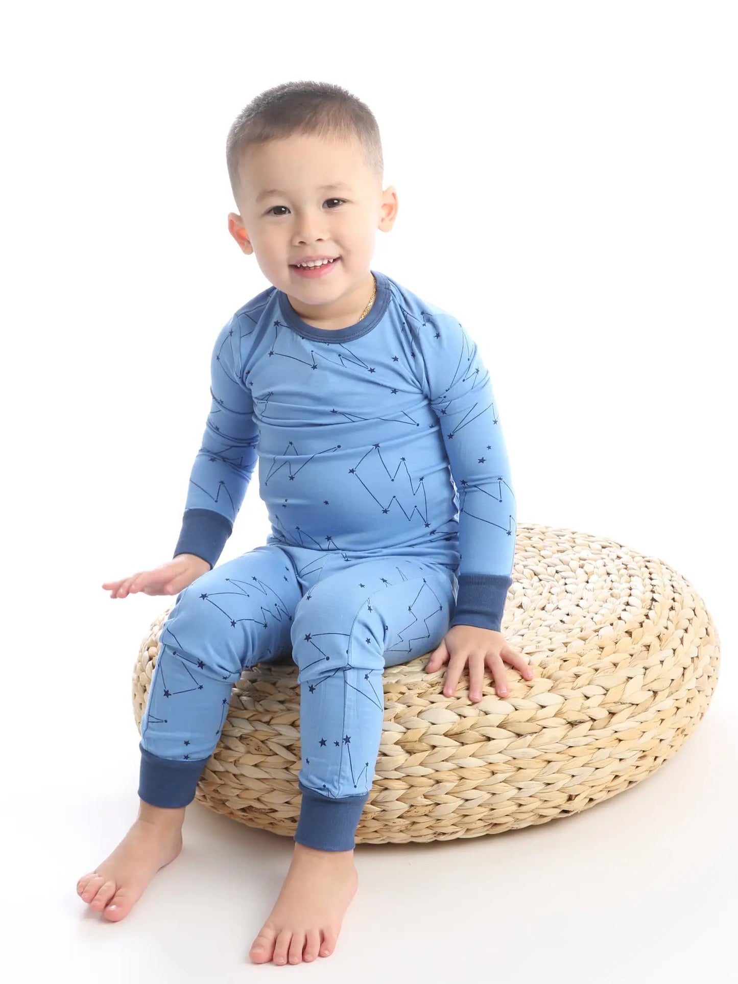Light Up The Sky Bamboo Long Sleeve Pajama Set - Bamboo My Baby