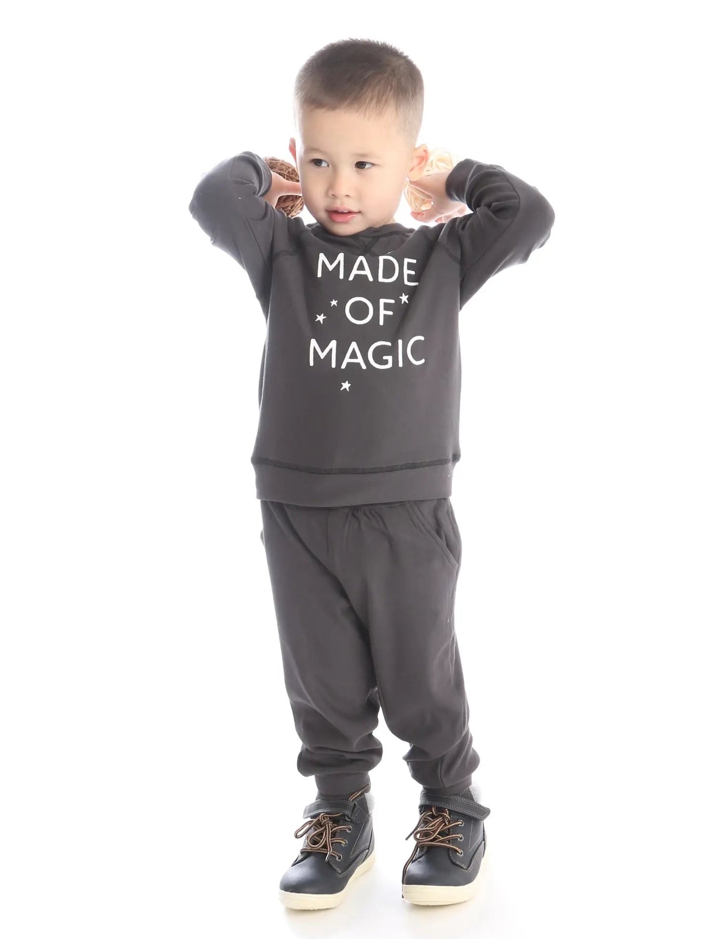 Pirate Ship Bamboo Fleece Sweat Pants - Bamboo My Baby