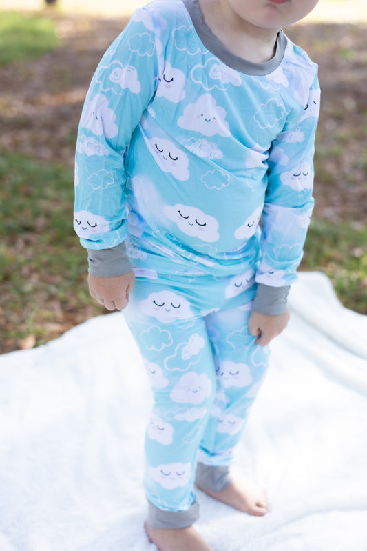 Up In The Clouds Bamboo Pajama Set
